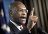 Image of Herman Cain, candidate for the Republican Presidential nomination