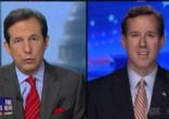 Image of Chris Wallace and Rick Santorum