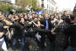 Image of Syrian protests have turned violent once again and at least 70 people have been killed in the last 24 hours. 