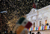 Image of Pope Benedict XVI in Mexico