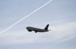 Image of Flight 787 landed safely at Bangor.