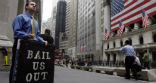 Image of Wall Street and banks are doing well, but Main Street hasn't seen the mythical trickle down effect.