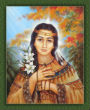 Image of An icon of soon to be, Saint Tekakwitha.