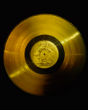Image of Voyager 1's gold record.
