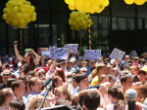 Image of The Stand Up For Religious Freedom rally is designed to bring attention to the unprecedented assault on First Amendment rights. 