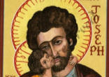Image of St Joseph and Jesus
