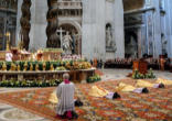 Image of Pope ordaining Bishop