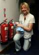 Image of Nina Friday works as a cleaning lady rather than accept government handouts. 