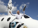 Image of Sir Richard Branson is the man behind the world's first successful private, regular space-passenger initiative. 
