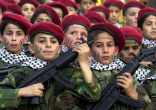 Image of About 100,000 children will practice marching, shooting, kidnapping and killing in Gaza this summer. 