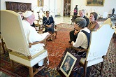 Image of Pastoral meeting Pope Francis held with the Board of Directors of CLAR 