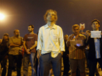 Image of Erdem Gunduz started a movement on Monday, just by standing still. Thousands have now joined him across Turkey. 
