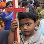Image of Their choice to follow the Risen Jesus in His Catholic Church places them at great risk in India. It not only shows courage, it demonstrates the presence of a living and dynamic Catholic faith in their lives. This is the kind of living faith which comes from an encounter with the Risen Lord. This is the kind of faith we all need. This is the kind of faith which calls forth miracles.

