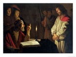 Image of Painting, Christ Before the High Priest. Gerrit van Honthorst (1590-1656)
I thought to myself, 
