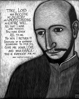Image of Today, we remember the founder of the Company or Society of Jesus (Jesuits), Ignatius of Loyola. He is the patron saint of soldiers and of retreatants. There is a connection. He was a soldier and the Spiritual Exercise which he left us have been used for hundreds of years to help men and women like us encounter Jesus Christ, on retreats, and in our daily lives. The disciplines they promote can help us to grow in holiness of life, no matter what our state in life, and equip us for service in the Army of the King, Jesus Christ.

