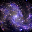 Image of The Fireworks Galaxy, one of the eight images released by NASA this week. 