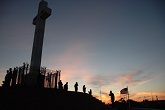 Image of Federal Judges now make up their own rules by which they decide, on their own, whether a religious symbol, especially a Christian religious symbol, will be allowed to stand on public land or in a public building. There is not even a pretense that the actual words of the Establishment Clause have any effect in this new world of the judicial oligarchy. 