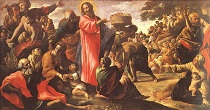 Image of The multiplication of the loaves