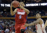 Image of Dayton upset Syracuse on March 22, in a close run 55-53 game.