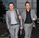 Image of Barrie Drewitt-Barlow and his civil union partner Tony are self professing homosexuals. They have been joined together in a civil partnership since 2006. They have five children which they obtained by renting wombs and then using reproductive technology. That is because they are incapable of having children when they engage in sexual activity with one another. 