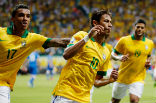 Image of Brazil's team will square off against Croatia for the opening match of the World Cup in Brazil on June 12.