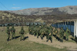 Image of Russian forces as well as pro-Russian nationalists have occupied Crimea since early March.