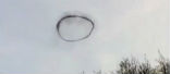Image of This mysterious ring lasted for about three minutes in the air before dissipating, according to the eyewitness. 