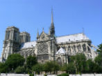 Image of Notre Dame's cathedral is widely considered one of the finest examples of French Gothic architecture in France and in Europe.