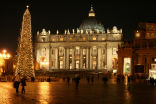 Image of Saint Peter's Square was designed more than 400 years ago, and includes a four-thousand-year-old Egyptian Obelisk.