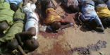 Image of Nigeria's radical Muslim organization, Boko Haram, slaughtered a village of hundreds after masquerading as soldiers.