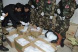 Image of Chinese officials claim that African drug smugglers are bringing marijuana, heroin and cocaine into the country through southern China.