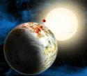 Image of Kepler-10c is 17 times the mass of Earth. 