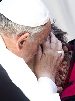 Image of Pope Francis is absolutely correct. It is not 