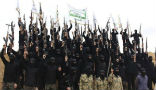 Image of Members of the Islamic State in Iraq and the Levant, a Sunni terrorist organization that has captured a great swath of land in Syria and Iraq and announced the creation of a new Islamic Caliphate.