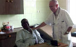 Image of 70-year-old Miguel Pajares, a missionary from Spain, is being repatriated back to his home for treatment of Ebola.