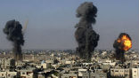 Image of An Israeli military airstrikes killed three top Hamas commanders, part of a new strategy by Israel after Egyptian managed peace talks failed on August 19.