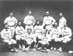 Image of A photo of the 19th-century Boston Red Stockings team.