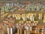 Image of Numerous ghost cities dot China's landscape, a grim reminder of the decades long economic bubble the country has been in.