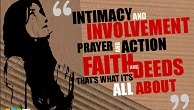 Image of The Lord invites us to ask, knock, seek and persist in prayer. Prayer is a path to a new way of living in continual communion with God. That leads to fruitful and effective action. The way of active prayer and prayerful action is the Christian Way.
