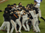 Image of The Giants just won their eight World Series with a 3-2 Game 7 win over the Kansas City Royals.