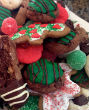 A Christmas isn't complete without Christmas cookies on the table. Image of A Christmas isn't complete without Christmas cookies on the table.