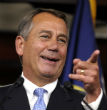 Image of Speaker of the House, John Boehner, kicks rebels out of influential Rules Committee, according to Politico. 
