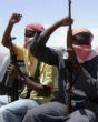 Image of Boko Haram controls much of Nigerian land through fear and attacks.