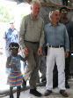 Image of Bill Clinton and Frank Giustra have traveled all over the world together.