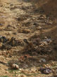 Image of Kurdish forces discovered the two mass graves after reclaiming the city ISIS took in August 2014.