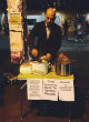 Image of Syrian refugee Alex Assali fed the homeless outside Berlin's Alexanderplatz station in an effort to give back to the city that has helped him, and other refugees, so much (Imgur).