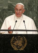 Image of Pope Francis spoke on the importance of forgiveness and helping families during his Wednesday general audience address (Reuters/Mike Segar).