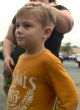 Image of Seven-year-old Jack Swanson donated his piggy bank to the Islamic Center of Pflugerville in Texas following hate crime (KXAN).