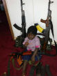 Image of ISIS releases images of young children and weapons (Twitter).
