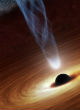 Image of Albert Einstein's theory proves true in NASA detection of gravitational waves (NASA).
